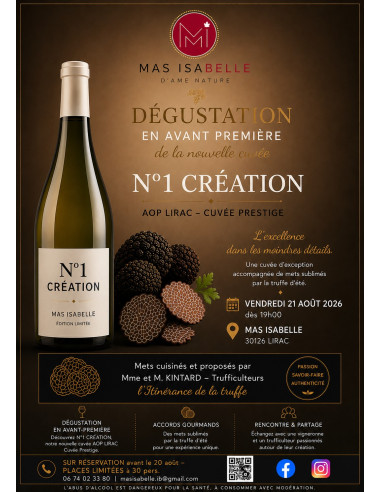 Soirée dégustation nouvelle cuvée N°1...